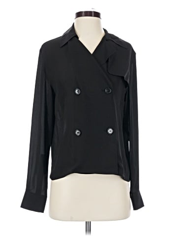 Theory Long Sleeve Blouse (view 1)