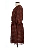 En Focus Studio 100% Polyester Print Brown Casual Dress Size 12 - photo 5