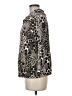 Kim Rogers Animal Print Silver Jacket Size M - photo 5