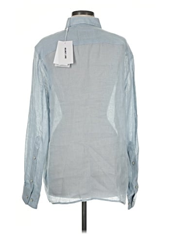 Helmut Lang Long Sleeve Button-Down Shirt (view 2)