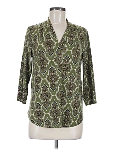 JM Collection 3/4 Sleeve Blouse (view 1)
