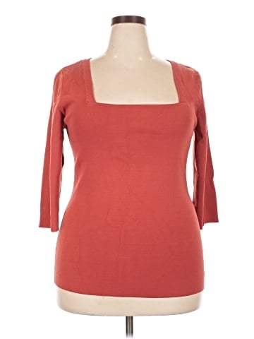 City Chic 3/4 Sleeve Top (view 1)