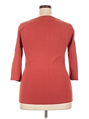 City Chic 3/4 Sleeve Top (view 2)