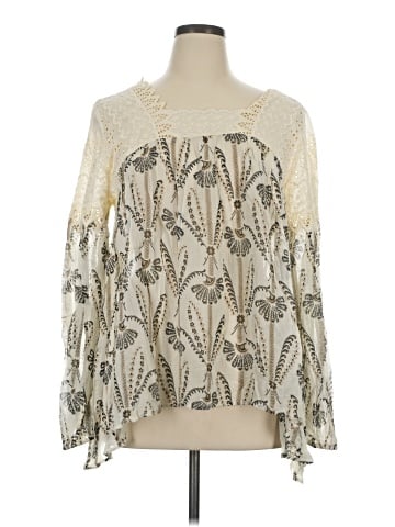 Floreat Long Sleeve Blouse (view 1)