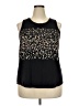 Apt. 9 Black Sleeveless Blouse Size XXL - photo 1