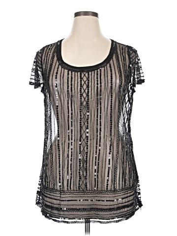 DressBarn Short Sleeve Top (view 1)