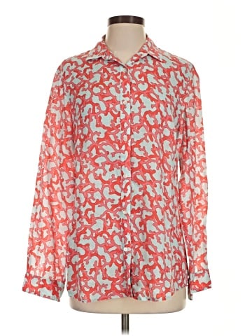 J. McLaughlin Long Sleeve Blouse (view 1)