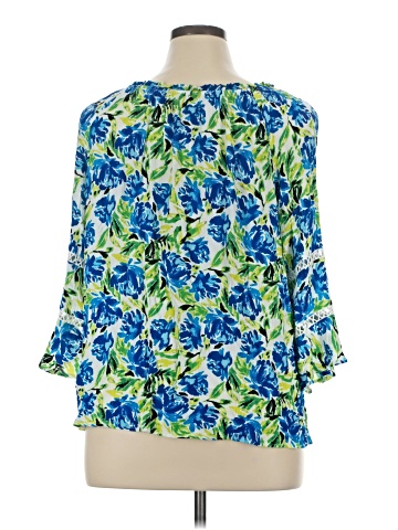 AGB 3/4 Sleeve Blouse (view 2)