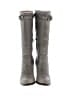 Coach 100% Leather Gray Boots Size 9 - photo 2