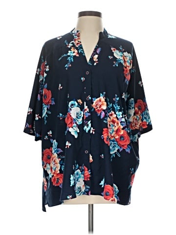 IMAN 3/4 Sleeve Blouse (view 1)