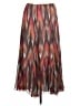 Ruby Rd. 100% Polyester Chevron-herringbone Brown Casual Skirt Size 10 Petite - photo 1