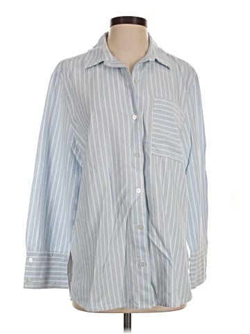 Treasure & Bond 3/4 Sleeve Button-Down Shirt (view 1)