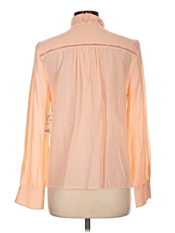 Carlisle Long Sleeve Silk Top (view 2)