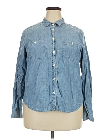 Point Sur Long Sleeve Button-Down Shirt (view 1)
