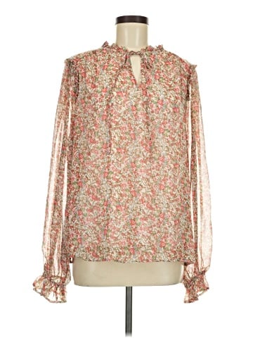 Easel Long Sleeve Blouse (view 1)