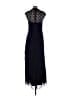 Xscape 100% Polyester Solid Black Cocktail Dress Size 12 - photo 2