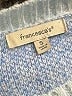 Francesca's Argyle Blue Pullover Sweater Size S - photo 7