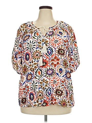 Vivilli Short Sleeve Blouse (view 1)