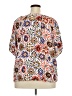 Vivilli Orange Short Sleeve Blouse Size XXL - photo 2