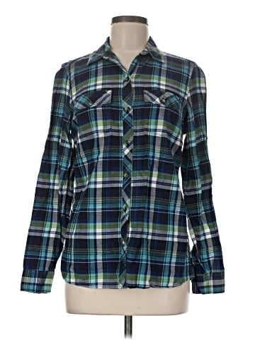 Eddie Bauer Long Sleeve Button-Down Shirt (view 1)