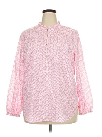 Talbots Outlet 3/4 Sleeve Button-Down Shirt (view 1)