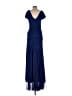 VM Collections 100% Polyester Blue Cocktail Dress Size 6 - photo 2