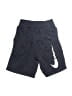 Nike 100% Polyester Graphic Black Athletic Shorts Size 7 - photo 1