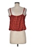 Nine Britton 100% Polyester Orange Sleeveless Blouse Size M (petite) - photo 2
