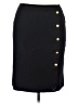 Talbots Solid Black Formal Skirt Size 14 Petite - photo 1