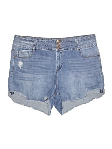 Vanilla Star Denim Shorts (view 1)