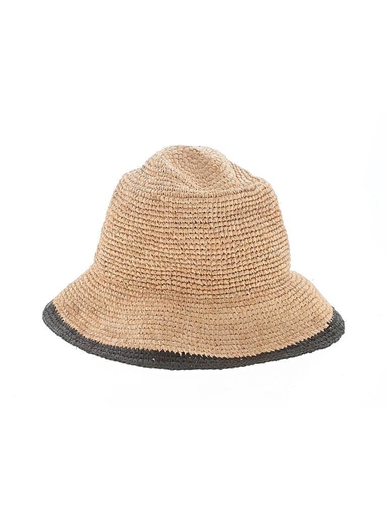 Pre-owned Madewell Sun Hat In Tan