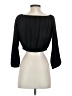 Wilfred 100% Polyester Black 3/4 Sleeve Blouse Size XXS - photo 2