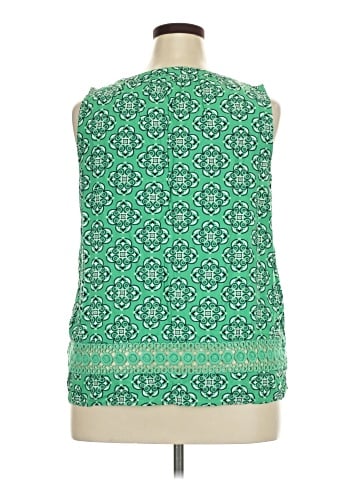 Crown & Ivy Sleeveless Blouse (view 2)