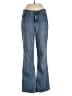 Gloria Vanderbilt Hearts Blue Jeans Size 8 - photo 1