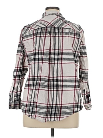 Style&Co Long Sleeve Button-Down Shirt (view 2)