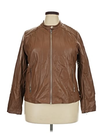 Apt. 9 Faux Leather Jacket (view 1)