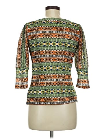 New Directions 3/4 Sleeve Blouse (view 2)