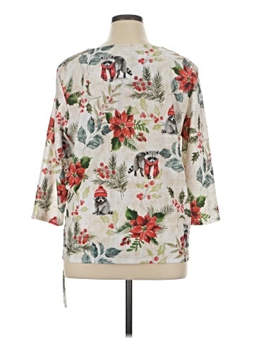 Alfred Dunner 3/4 Sleeve Blouse (view 2)