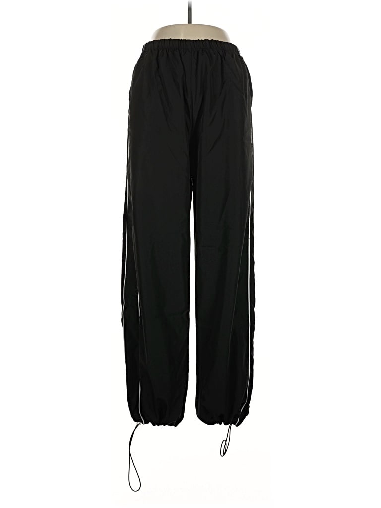 Pre-owned Unbranded Track Pants In Black