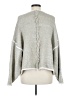 Pol Metallic Silver Pullover Sweater Size M - photo 2