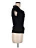 Worth 100% Silk Black Short Sleeve Top Size 8 - photo 4