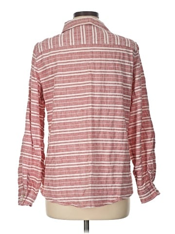 Jones & Co Long Sleeve Button-Down Shirt (view 2)