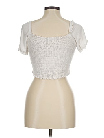 Poof! Short Sleeve Blouse (view 2)