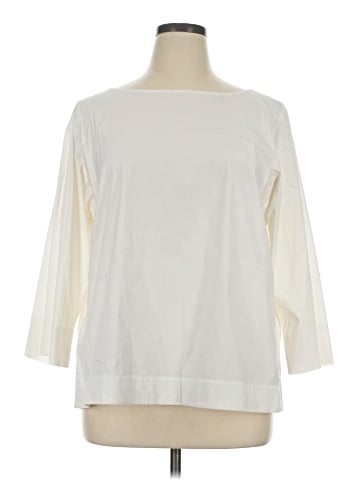 Lafayette 148 New York 3/4 Sleeve Top (view 1)
