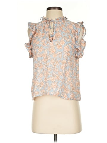 Aqua Sleeveless Blouse (view 1)