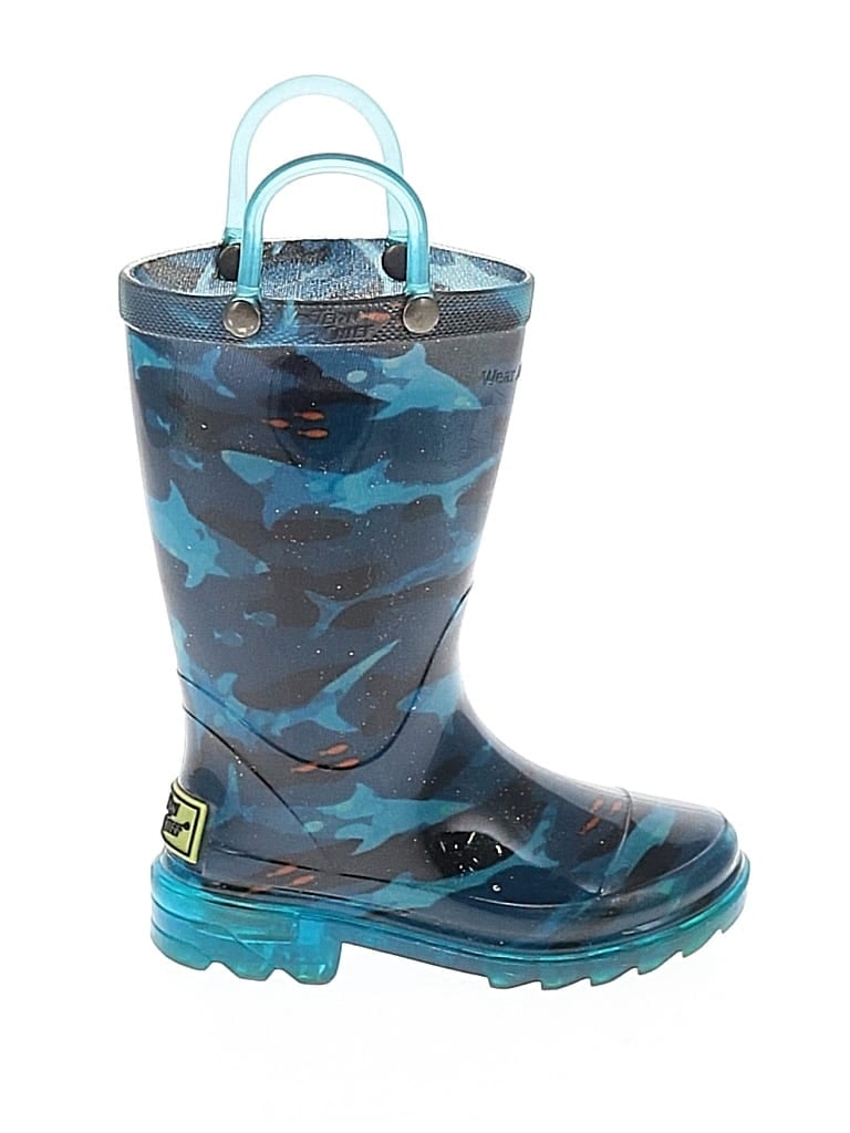 Pre-owned Western Chief Kids' Rain Boots In Blue