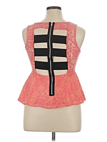 Charlotte Russe Sleeveless Top (view 2)