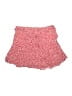 Urban Romantics 100% Rayon Floral Red Skort Size L - photo 1