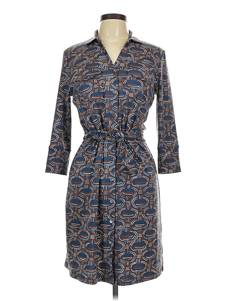 Pre-owned J. Mclaughlin Casual Dress In Blue
