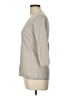 Ann Taylor LOFT Solid Gray Pullover Sweater Size L - photo 5